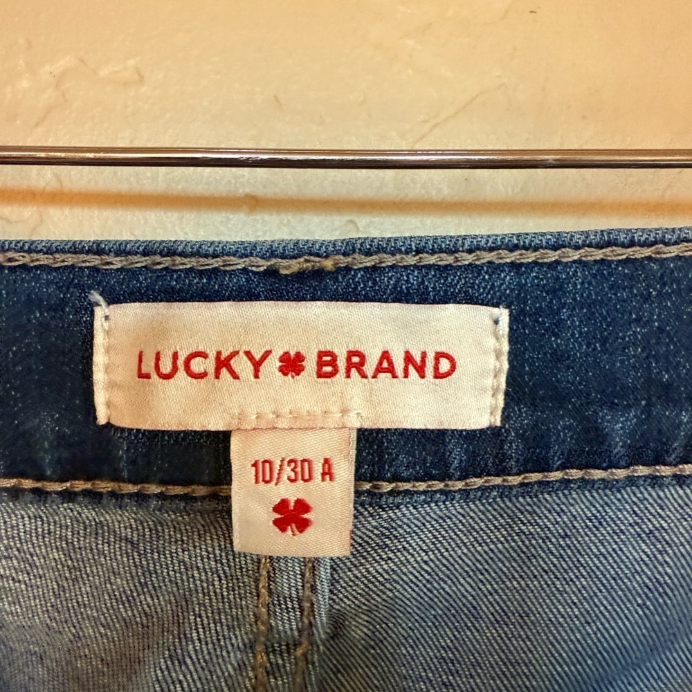 Lucky Brand Size 10/30 A High Rise Bridgette Skinny JeanJeans - Picture 4 of 5